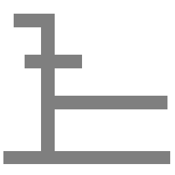 辺境商店街紹介ページにおける商店街の所在地を表す簡易地図(サンプル)